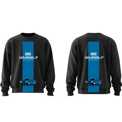 Premium Men’s Cotton-Blend Crewneck Sweatshirt - Sophisticated Comfort