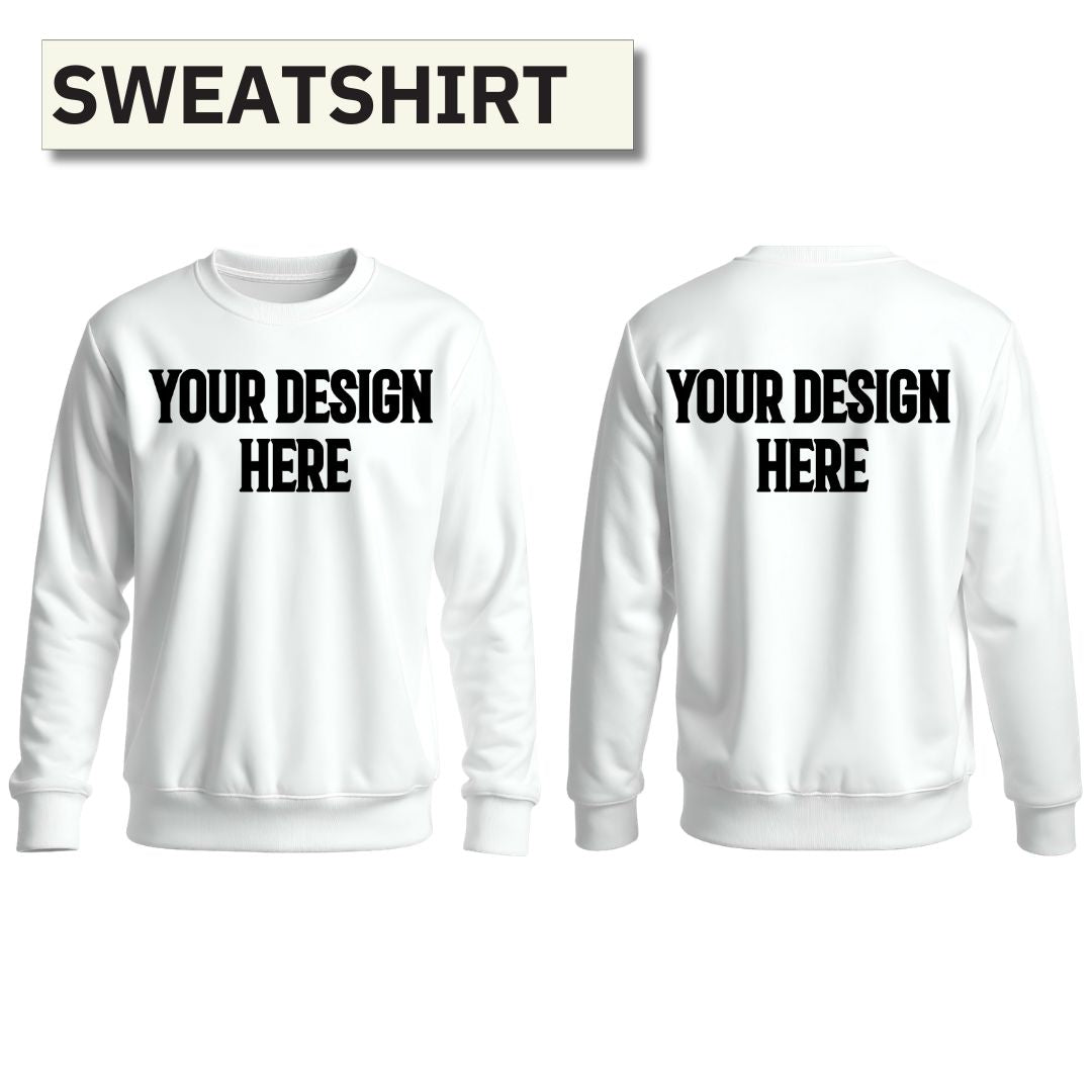 Premium Men’s Cotton-Blend Crewneck Sweatshirt - Sophisticated Comfort