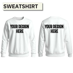 Premium Men’s Cotton-Blend Crewneck Sweatshirt - Sophisticated Comfort