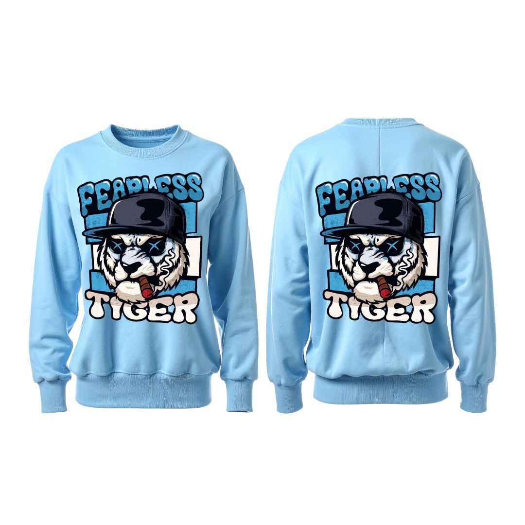 Premium Men’s Cotton-Blend Crewneck Sweatshirt - Sophisticated Comfort