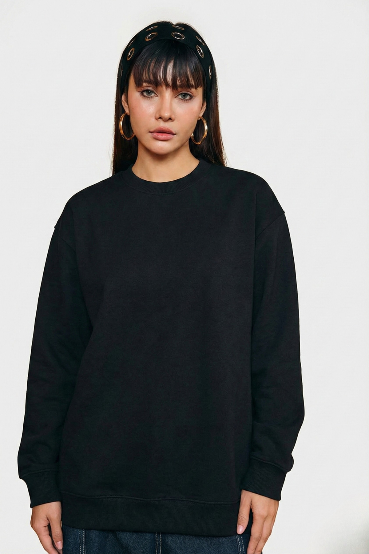 Black Sweatshirt For Girls