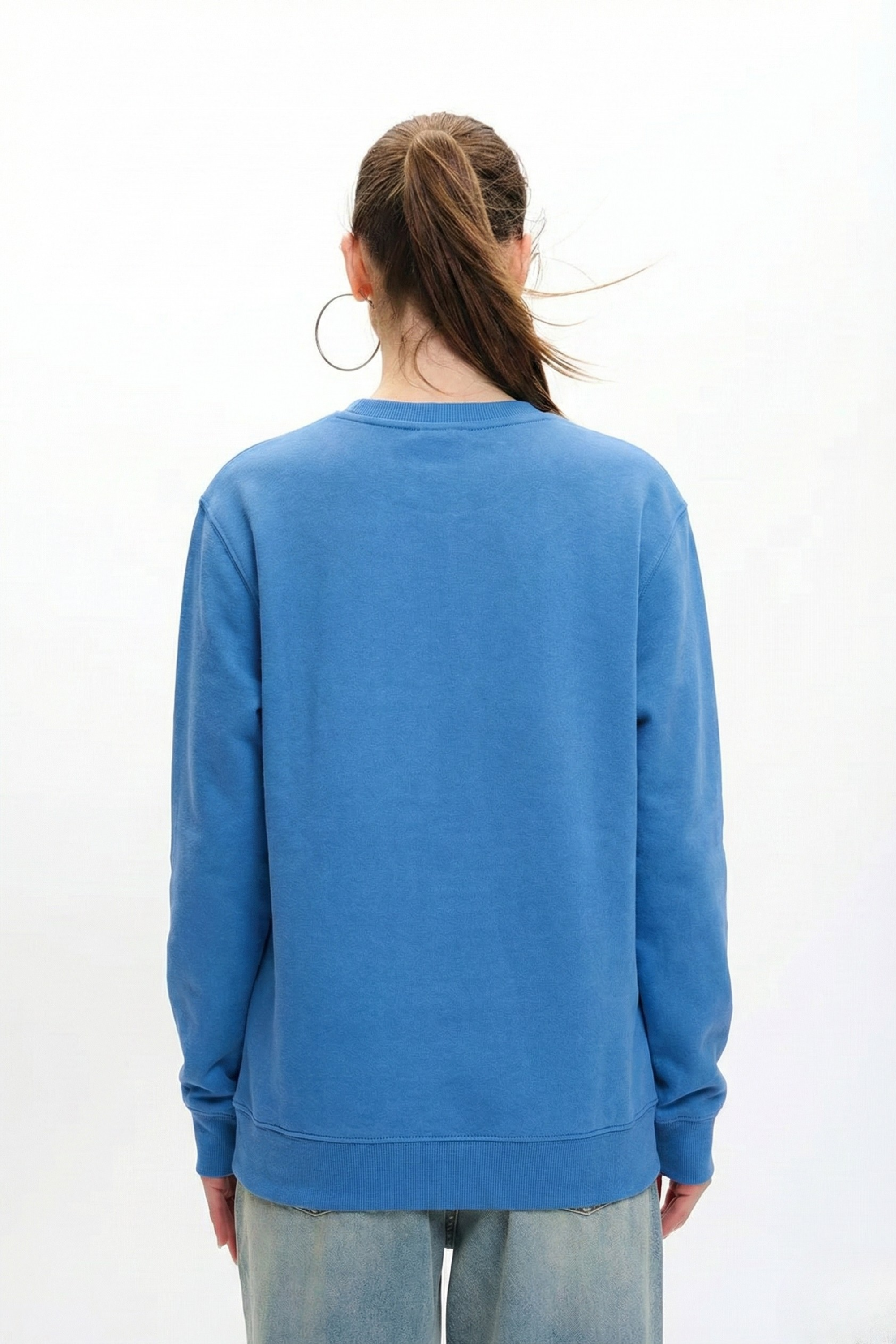 Blue Sweatshirt For Girls