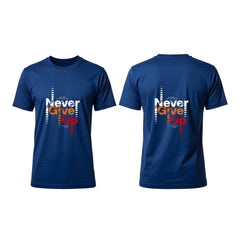 Premium 170–180 GSM Pre-Shrunk Cotton Blend T-Shirt | No Color Fading | 65% Cotton