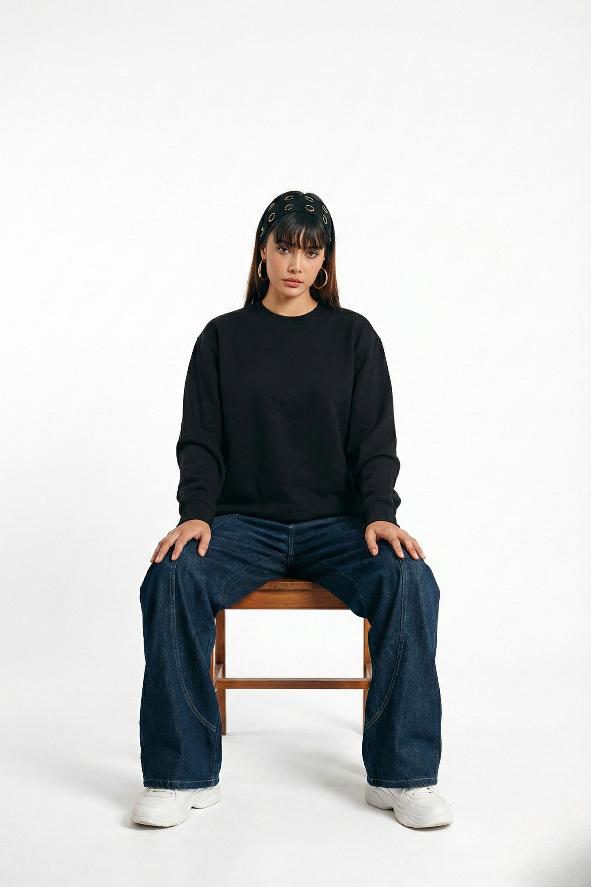 Black Sweatshirt For Girls