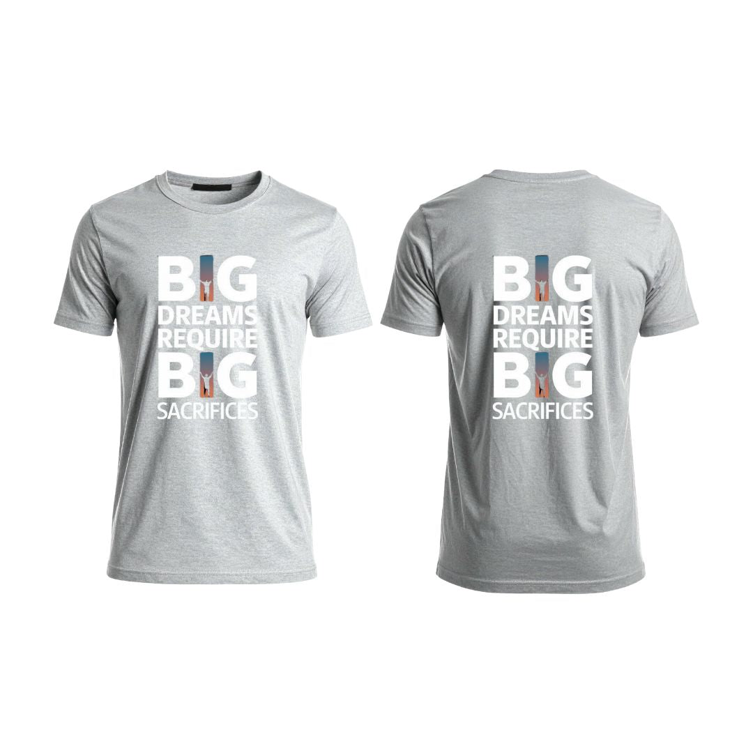 Premium 170–180 GSM Pre-Shrunk Cotton Blend T-Shirt | No Color Fading | 65% Cotton