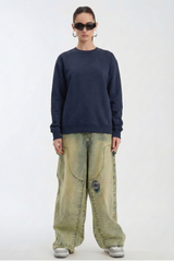 Navy Sweatshirt For Girls