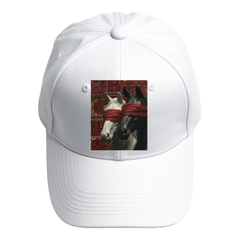 Blind Trust Horses Graphic Cap – Artistic Abstract Animal Streetwear Hat